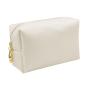 Factory Direct Supply Travel Makeup Pouch Custom Logo Pu Leather Plain Cosmetic Bag