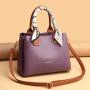 2024 New Model Pure Color Crossbody Customs Tote Bag for Ladies Large Capacity Luxury Handbags For Women Famous Brands