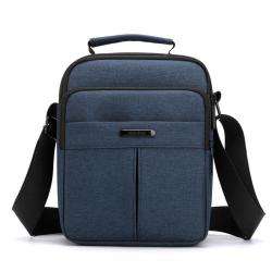 XL012 Nylon Men's Shoulder Bag New Version Accept Customized Logo 3 Colors Multi-layer Large Capacity Handbag Durable Bag