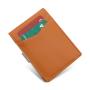 2024 New Front Pocket Men'S Wallet Thin Slim Minimalist Money Clip Wallet Pu Rfid Blocking Wallets