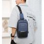 Custom Satchel Multi Pouch Camo Removable Strap New Style Usb Charging Sling Bum Crossbody Chest Bag
