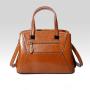 Wholesale New Fashion Ladies Purse Large Capacity Genuine Leather Oil Wax Cowhide Handbags Woman Shoulder Hand Bags Crossbody