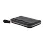 Men Genuine Leather Wallet Small Zipper Leather Men's Coin Purse KeyChain