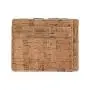 Fashion cork products card holder wallet rfid vegan cork magic wallet card holder with elastic band
