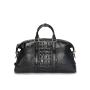 Custom Logo Real Crocodile Skin Leather Large Duffle Handbags Fashion Oversized Shoulder Crossbody Travel Duffel Bags For Men