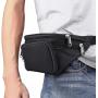 Promotion High Quality Outdoor Sport Fanny Waist Pack Travel Hiking Adjustable Waist Bag With 4 Zipper Pocket