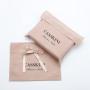 Custom Logo Printed velvet Suede Envelope Bag High End Decoration Ribbon Velvet Envelope Pouch