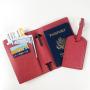 OEW160 Passport Holder Luggage Tag Travel PU Leather Passport Holder Cover High Quality ID Card Holder Multi Card Slot