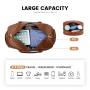 Large Lightweight Luggage Gym Sports Storage Water Resistant PU Leather Travel Duffel Bag Tote Casual Crossbody Bags Travel Bag