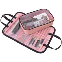 Simple Portable Storage Makeup Bag Women Large-capacity Travel Multi-functional Wash Cosmetic Bag