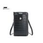 Wholesale Women Purse Candy Color Shoulder Bag Embossed Crossbody Bag PU Leather Crocodile Print Mobile Phone Bags 2024 carteras para mujer