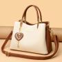2024 Bags for Women Fashion Portable Messenger Bag Contrast Color Handbag with Portable Shoulder Strap New Style for Ladies