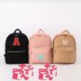 Keymay Stock Winter Cute kids Soft Teddy School Bag Travel Sherpa Backpack Fluffy Brown Teddy Plush Backpack Custom