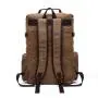 Fashion Men Canvas Laptop Shoulder Backpack Travel Rucksack Sling Bag Cross Body School Back Bag for Man Wholesale
