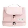 HR232 New Wet and Dry Separation Household Storage Bag Polyester Travel Simple Wash Bag Ventilate Cosmetic Storage Portable Bag