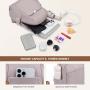 LOVEVOOK Fashion Small Backpack for Travel casual Lightweight Daypack for Work Daily Party School Bag Mini Backpack for Women