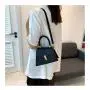Texture fashion handbag niche ladies design bag 2024 pu crossbody bag simple women shoulder bag