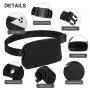 custom brand waterproof fitness waist bag adjustable buckle small nylon running sling belt pouch bag for women