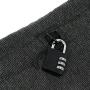 UHMWPE Fabric Knapsack with Combination Lock Anti Knife Bag Water Proof Drawstring Level 5 Cut Resistant Anti-theft Bag