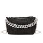 HR326 Popular Bright Diamond Small Pillow Type Bag Luxury Ladies New Dinner Party Clutch Bag Women's Trendy Chain Crossbody Bag
