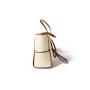2024 Custom Handmade Woven Canvas Tote Bag For Women Luxury With Genuine Leather Purse