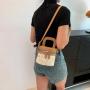 2023 New Arrival Custom Fashion Mini Square Bags High Quality PU Leather Purses and Handbags for Women