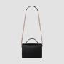 2024 Custom Black Vegan Leather Women Soft Smooth Material Crossbody Bag Fashion Handbag Purse For Ladies