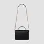 2024 Custom Black Vegan Leather Women Soft Smooth Material Crossbody Bag Fashion Handbag Purse For Ladies