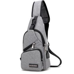 ZR490 Hot Selling New Waterproof Casual Single Shoulder Crossbody Bag Cell Phone Outdoor Sport Travel Bag Men Fashion Chest Bag