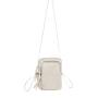 New Korean mini women's purse fashion trend square one-shoulder cross-body bag soft casual wallet mobile phone bag