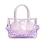 High Quality Transparent Ladies Shoulder Tote Bag PVC Crossbody Clear Women Hand Bag