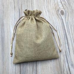 Wholesale Drawstring Jute Pouch For Gift