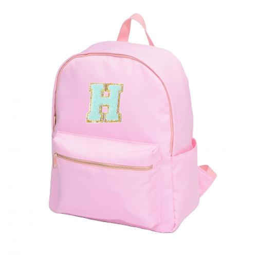 Factory Hot Sale Small MOQ Outdoor Waterproof  Nylon Travel Backpack Pink School Bags For Girl Mini Backpack