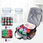 KBW692 New Insulation Bag Fashion Thickened Aluminum Foil Oxford Cloth Picnic Bag High Quality Handheld Ice Bag
