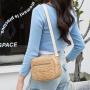 Wave pattern embroidery bag 2024 Korean ladies fashion hundred crossbody bag manufacturers wholesale foreign trade women's bags