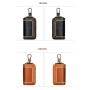 KBW219 2023 Hot Selling Multifunctional Leather Zip Car Key Bag Fashion Waist Hanging Car Key Bag