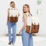 LOVEVOOK Waterproof Stylish Designer Travel Fashion Flip Laptop Backpack School Business Work College Laptop Backpack with USB