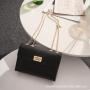 Hot Selling wholesale factory 2024 chain ladies shoulder bags fashion mobile phone bag pu leather messenger Bag for women