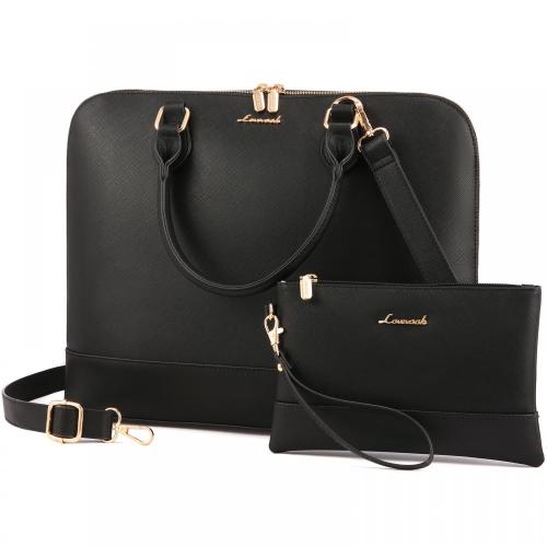 LOVEVOOK Stylish 2pcs Ladies PU Tote Bags Dome Large Fashion Crossbody shoulder Bags Handbag women Purse Laptop Briefcase