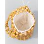 Handmade Women Handbags Wooden Bead Woven Purse Special Ladies Casual Shoulder Hand bags Bucket Clutch Bag Wholesale