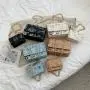 2022 Fashion Personality Versatile Graffiti Printing Small Bags Female Chain Portable Single Shoulder Pu Small Square Bags Whole