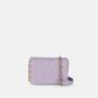 Custom Private Label Bags High Quality Small Size Trendy Ladies Luxury Shoulder Padded Stripe Embossed Woman Shoulder Bags