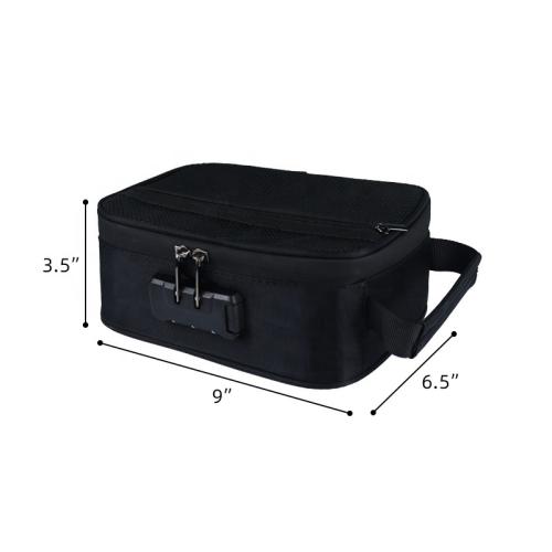 Handmade Stash Box Packaging Backpack with Combination Lock Odor Proof Technology High Quality Pouch for smoking Accessories