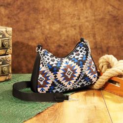 Bohemian style shoulder and crossbody handbag for women designer bags