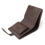New Design Custom Luxury Ostrich Leather Coin Purse Durable Men Bifold Wallet Business Ostrich Skin Small Card Wallet