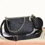 KBW518  Braided PU Leather Three In One Women Bag New Cross Bag High Quality Fashion Ladies Shoulder Handbag
