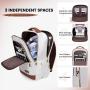 LOVEVOOK lightweight stylish student school bag business daypack for women men rucksack hiking travel laptop backpack bag unisex