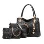 2024 New Fashion Europe And The United States Shoulder Oblique Span Handbag Large Bag Stuffed Bun Mother Bag