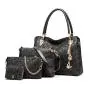 2024 New Fashion Europe And The United States Shoulder Oblique Span Handbag Large Bag Stuffed Bun Mother Bag