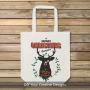 Gelory Custom Logo Super Strong Large Canvas Tote Bag Recycled Reusable Grocery Shopping Bags